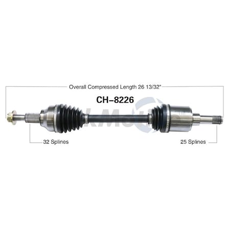 Surtrack Axle Cv Axle Shaft, Ch-8226 CH-8226